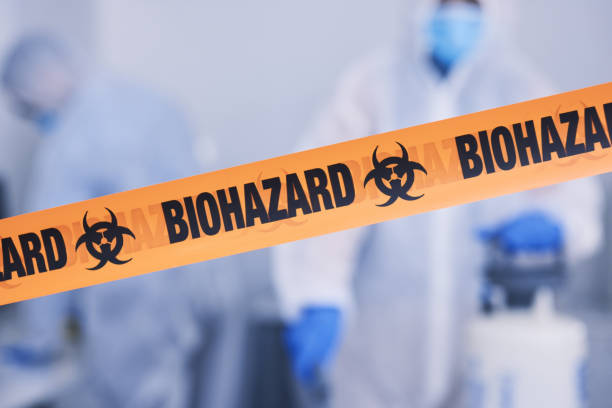 Professional Blood Cleanup technician working in Lumberville, PA